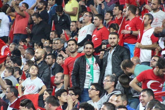 Konya'da milli heyecan 9