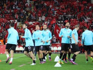 Konya'da milli heyecan