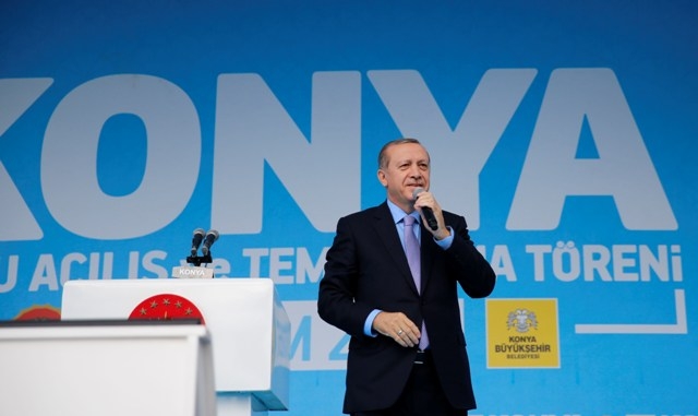 Konya'dan Erdoğan'a sevgi seli 118