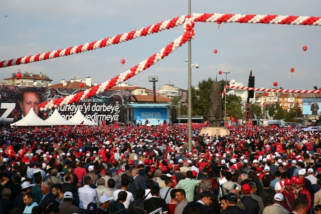 Konya'dan Erdoğan'a sevgi seli 68