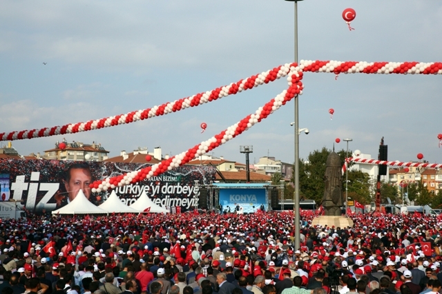 Konya'dan Erdoğan'a sevgi seli 69