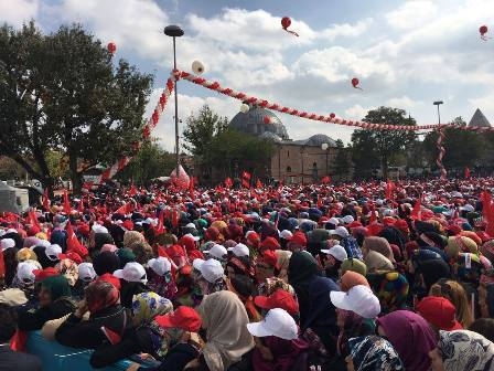 Konya'dan Erdoğan'a sevgi seli 7