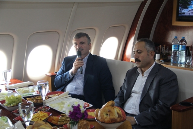 Akyürek, Uçak Kafe’yi basına tanıttı 6