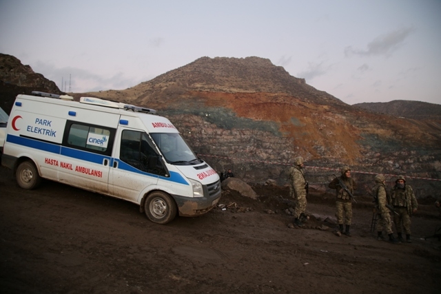 Siirt'te madende göçük
