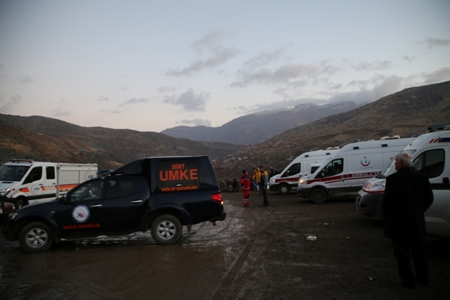 Siirt'te madende göçük