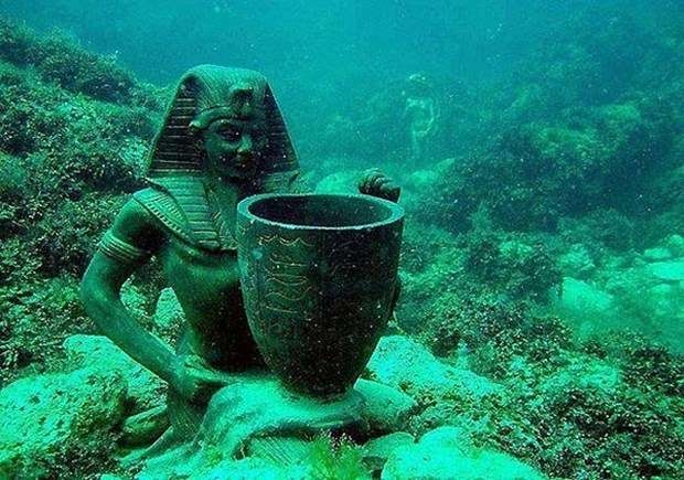 Yüzyıllardır kayıp şehir Heracleion'ın sırrı çözülüyor. 10