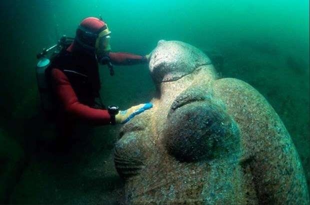 Yüzyıllardır kayıp şehir Heracleion'ın sırrı çözülüyor. 13