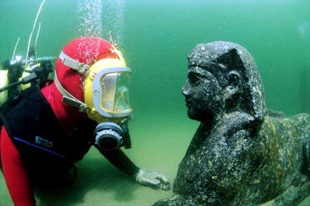 Yüzyıllardır kayıp şehir Heracleion'ın sırrı çözülüyor. 14