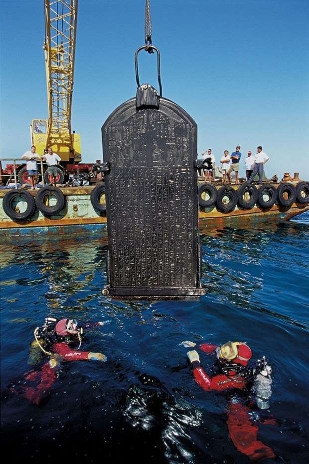Yüzyıllardır kayıp şehir Heracleion'ın sırrı çözülüyor. 7