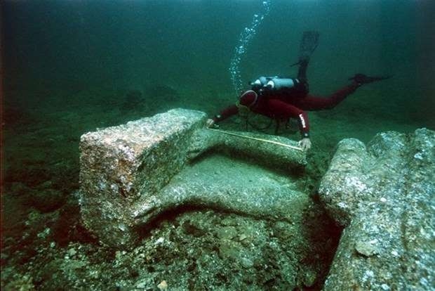 Yüzyıllardır kayıp şehir Heracleion'ın sırrı çözülüyor. 9