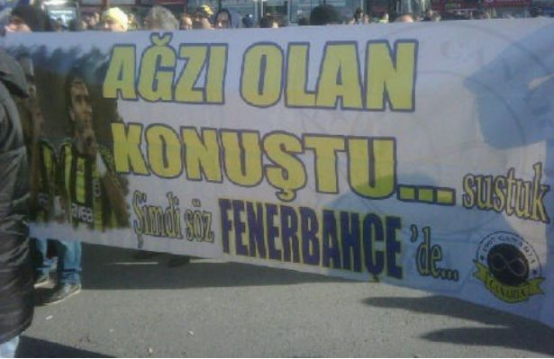 F.Bahçeliler meydana indi 2