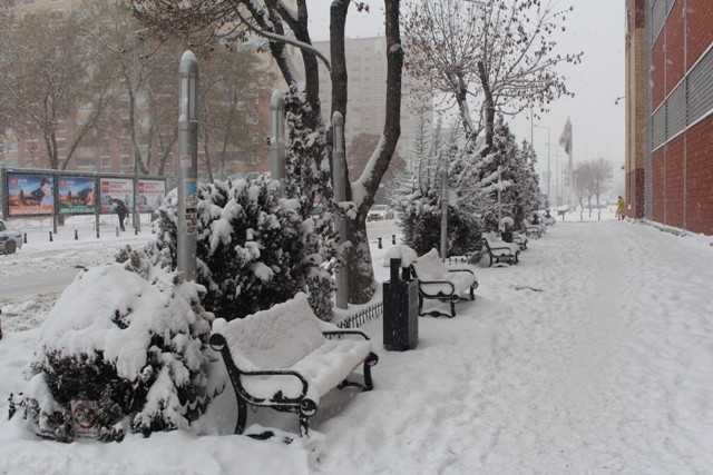 Konya’dan kar manzaraları 1