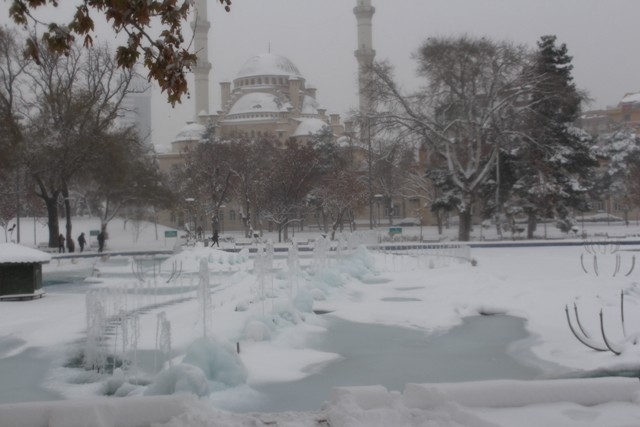 Konya’dan kar manzaraları 22