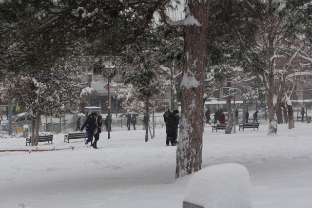 Konya’dan kar manzaraları 34