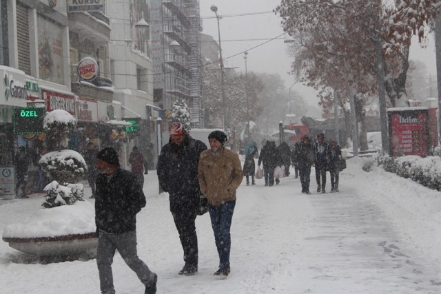 Konya’dan kar manzaraları 40