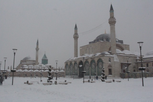 Konya’dan kar manzaraları 45