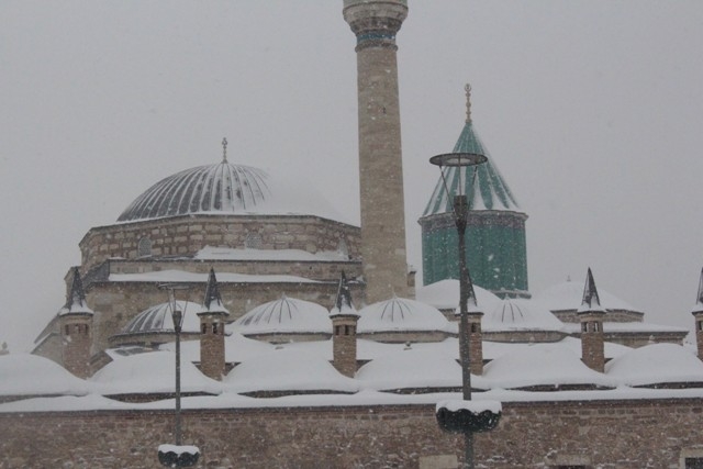 Konya’dan kar manzaraları 49