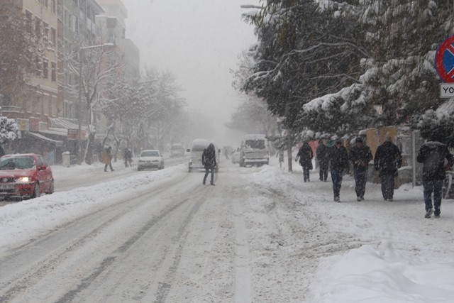 Konya’dan kar manzaraları 5