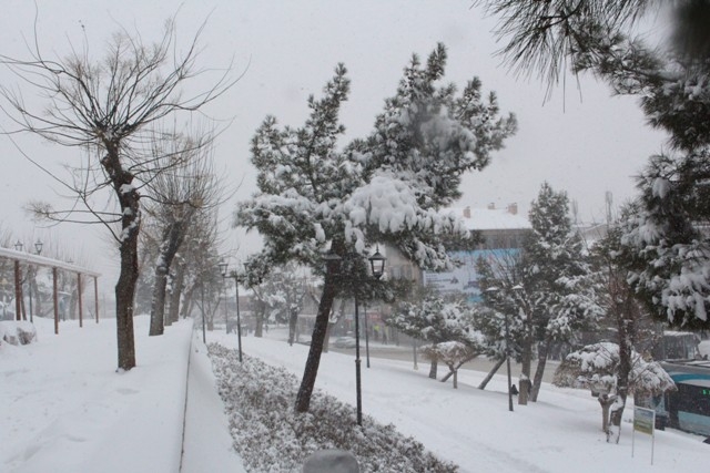 Konya’dan kar manzaraları 60