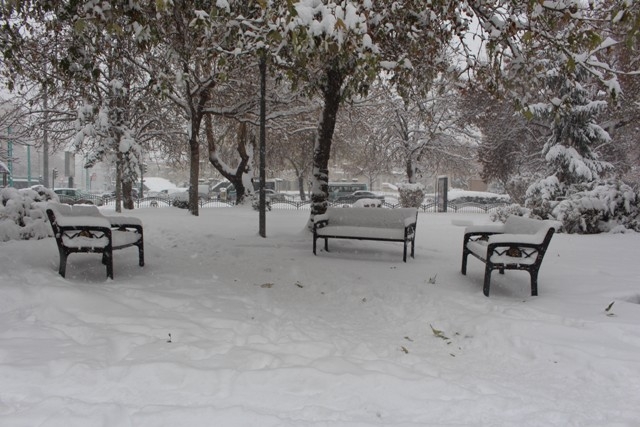 Konya’dan kar manzaraları 8