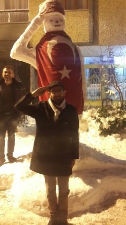 Konya'dan Kardan adam manzaraları 10