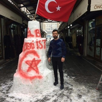 Konya'dan Kardan adam manzaraları 27