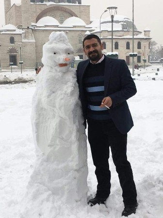 Konya'dan Kardan adam manzaraları 29