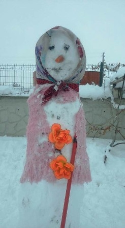 Konya'dan Kardan adam manzaraları 30