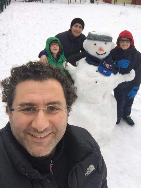 Konya'dan Kardan adam manzaraları 63