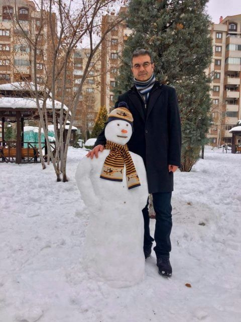 Konya'dan Kardan adam manzaraları 64
