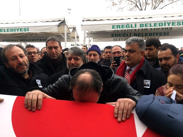 Şehit Uzman Çavuş Burak Boz toprağa verildi 10