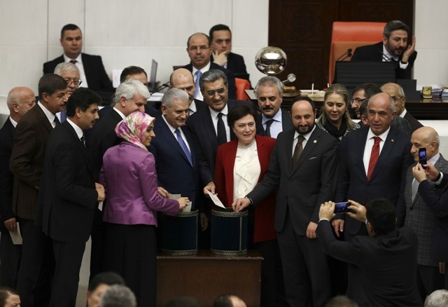 TBMM'DE ANAYASA GÖRÜŞMELERİ MANZARALARI 82