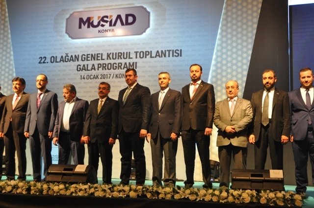 MÜSİAD’IN GALA GECESİ ÖNEMLİ İSİMLERİ AĞIRLADI