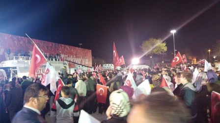 Konya'da evet coşkusu 2
