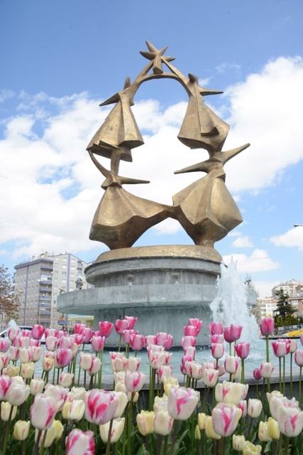 Konya'da lale mevsimi