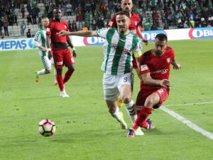 Atiker Konyaspor:1- Gaziantepspor:1