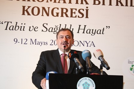 Tıbbi Aromatik Bitkiler Kongresi Konya'da Başladı 8