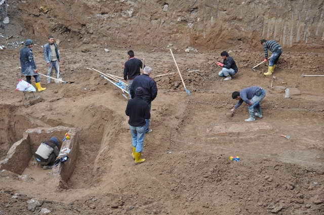 inşaattan mezar çıktı! 6