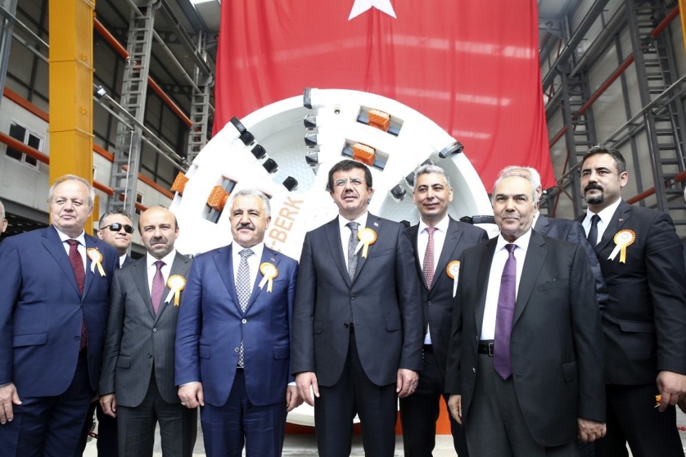 İlk yerli tünel açma makinesi tanıtıldı