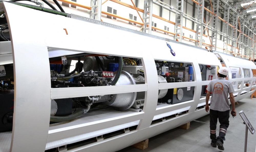 İlk yerli tünel açma makinesi tanıtıldı 5