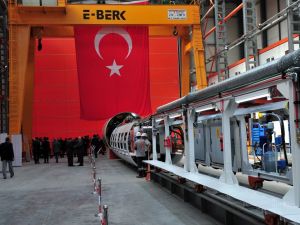 İlk yerli tünel açma makinesi tanıtıldı