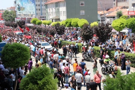 Karamanlı şehit polis son yolculuğuna uğurlandı 11