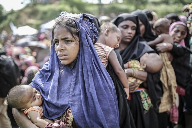 Bangladeş'e sığınan Arakanlı Müslümanların sayısı 480 bine ulaştı 3