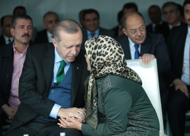KONYA CUMHURBAŞKANI ERDOĞAN'I AĞIRLADI