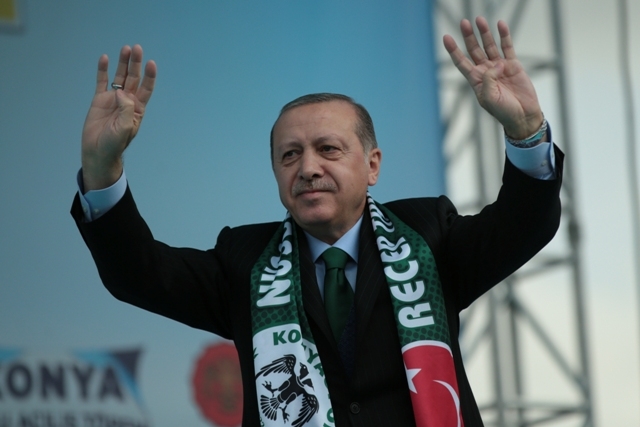 KONYA CUMHURBAŞKANI ERDOĞAN'I AĞIRLADI 14