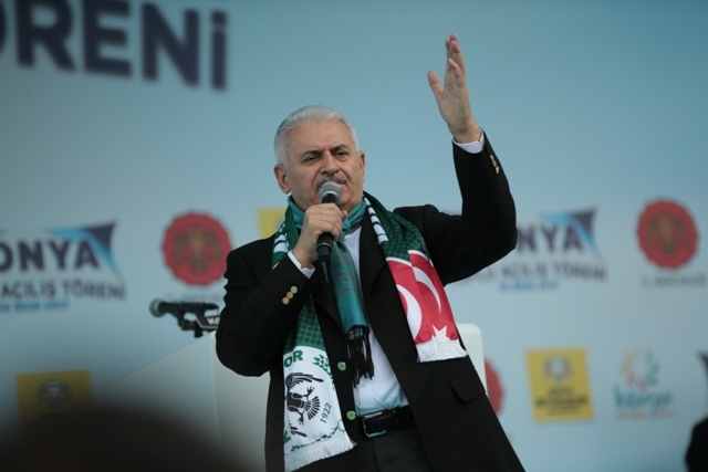 KONYA CUMHURBAŞKANI ERDOĞAN'I AĞIRLADI 16