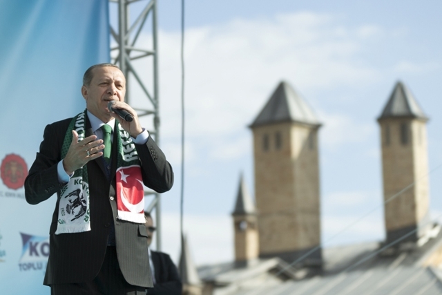 KONYA CUMHURBAŞKANI ERDOĞAN'I AĞIRLADI 21