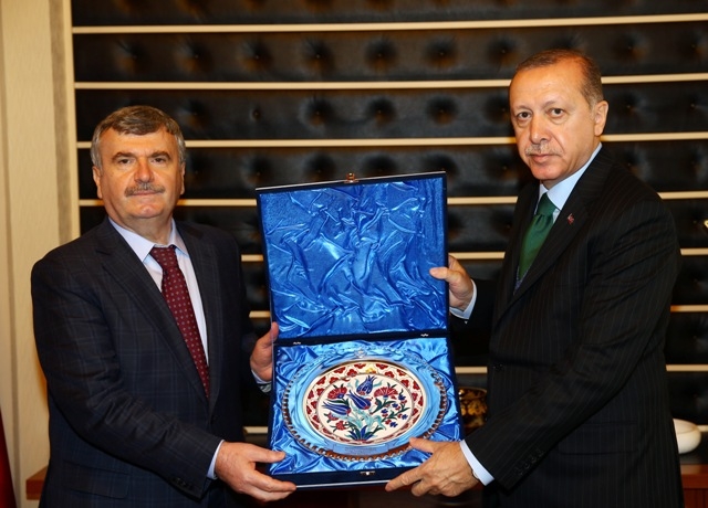 KONYA CUMHURBAŞKANI ERDOĞAN'I AĞIRLADI 25