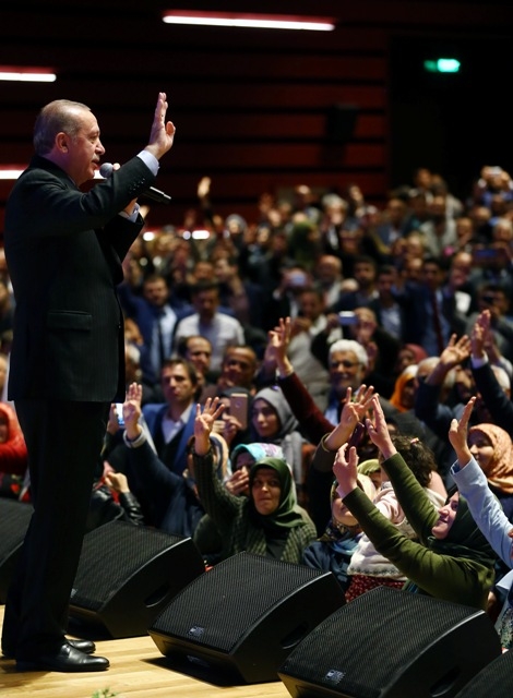 KONYA CUMHURBAŞKANI ERDOĞAN'I AĞIRLADI 44