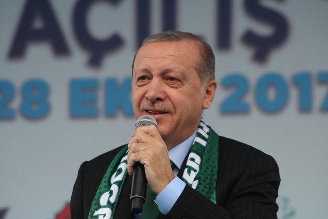 KONYA CUMHURBAŞKANI ERDOĞAN'I AĞIRLADI 49